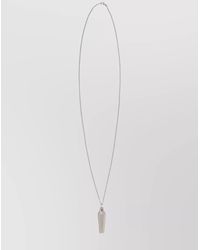 Rick Owens Silver Easy Choker Necklace in Metallic for Men