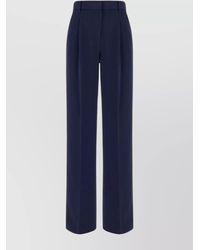 Michael Kors - Pleated Wide-Leg Trousers - Lyst