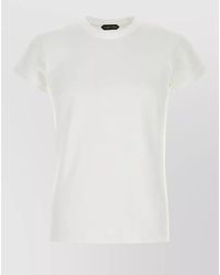 Tom Ford - Cotton Crew-Neck Short-Sleeve T-Shirt - Lyst