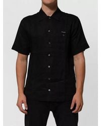 Carhartt - Linen Collared Short-Sleeve Polo Shirt - Lyst