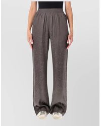 Golden Goose - Viscose Jacquard Wide-Leg Pajama Pants - Lyst
