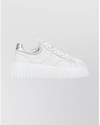 Hogan - Low-Top Sneakers With Round Toe Design - Lyst