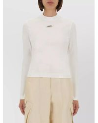 Jacquemus - Cotton Long-Sleeve T-Shirt - Lyst