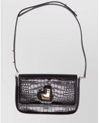 Patou - Calf Leather Shoulder Bag - Lyst
