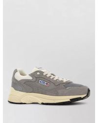 Autry - Suede Hyperway Sneakers Mesh Panels Rubber Sole - Lyst