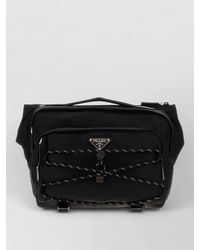 Prada - Renylon Speedrock Belt Bag Top Handle - Lyst