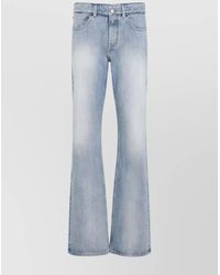 Balenciaga - Denim Flared Trousers - Lyst