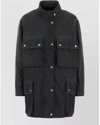 Prada - Renylon Jacket High Collar Long Sleeves - Lyst