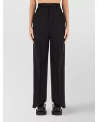 Rick Owens - Wool Regular-Fit Wide-Leg Trousers Mastodon Pants - Lyst
