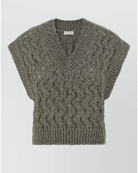 Brunello Cucinelli - Scollo V S/M - Lyst