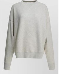Golden Goose - Crystal-Embellished Oversized Cotton Crewneck Sweatshirt - Lyst