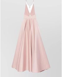 Solace London - Avallon Maxi Dress Cutout Open Back - Lyst