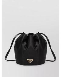 Prada - Bucket Bag Medium Size Adjustable Strap - Lyst