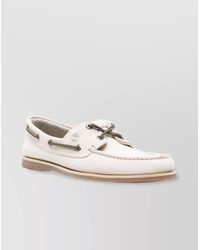 Timberland - Boat Moccasin With Eyelet Stitch Detailing - Lyst