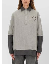 Stella McCartney - Logo Shirt Collar Polo - Lyst