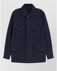 Burberry - Bradmore Nylon Field Jacket Long Sleeves - Lyst