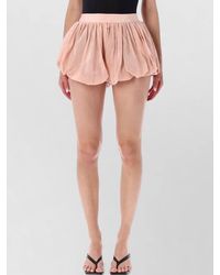 Frankie Shop - Alina Bubble Hem Technical Mini Shorts - Lyst