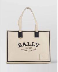 Bally - Shoulder Bags With Rectangular Shape And Dual Handles - Lyst