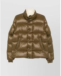 Moncler - Quilted High-Neck Down Jacket - Lyst
