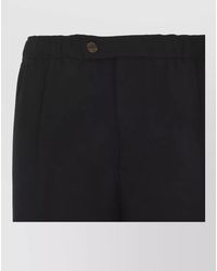 Lanvin - Virgin Wool Track Pants - Lyst