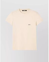 Jacquemus - Le T-Shirt Gros Grain - Lyst