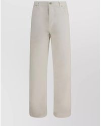 Balenciaga - Denim Loose-Fit Straight-Leg Jeans - Lyst