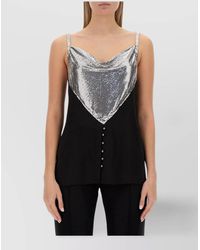 Rabanne - Slim-Fit Top - Lyst
