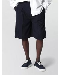 PT Torino - Tailored Knee Length Pleated Trousers - Lyst