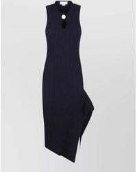 Stella McCartney - Cotton Ribbed Dress - Lyst