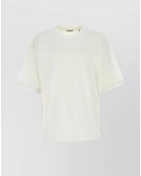 Burberry - Cotton Oversized T-Shirt - Lyst