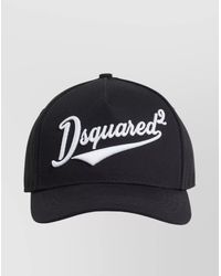 DSquared² - Cap Logo Embroidered Curved Peak - Lyst