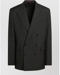 Gucci - Double Breasted Suit Jacket Notch Lapels - Lyst