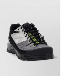 Salomon - 'Leather X-Alp' Sneakers Featuring Mesh - Lyst