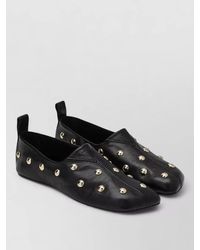 Chloé - Loafers Round Toe Studded Design Pull Tab - Lyst
