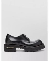 Balenciaga - Derby Shoes Round Toe Smooth Finish Chunky Sole - Lyst