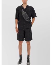 McQueen - Knee Length Bermuda Shorts With Side Pockets - Lyst