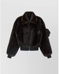 Coperni - Faux Fur Bomber Jacket - Lyst