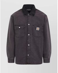 Carhartt - Long Sleeve Shirt Jacket With Chest Pockets - Lyst