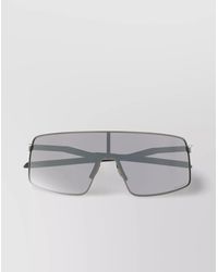 Oakley - Square Metal Frame Sunglasses With Straight Arms - Lyst