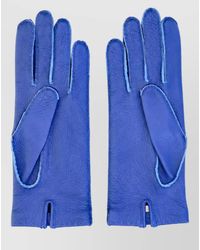 Ami Paris - Leather Gloves - Lyst