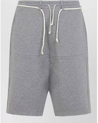 Mordecai - Cotton Fleece Bermuda Shorts - Lyst