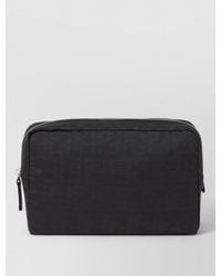 Fendi - Medium Ff Clutch Bag Textured Finish - Lyst