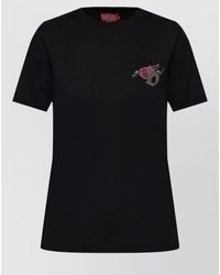 DIESEL - Short Sleeve Crew Neck Graphic Logo T-Shirt - Lyst