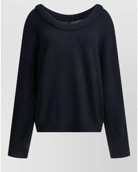 Lisa Yang - Cropped Knit Top Long Sleeve Relaxed - Lyst