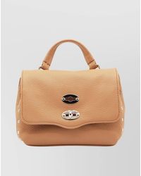 Zanellato - Calf Leather Hammered Crossbody Bag - Lyst