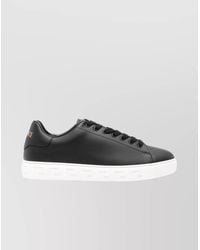 Versace - Greca Leather Sneakers - Lyst