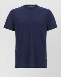 Zanone - Ice Cotton Short Sleeve Crew Neck T-Shirt - Lyst