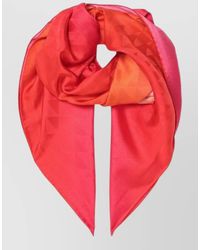 Prada - Gradient Satin Square Lightweight Soft Scarf - Lyst