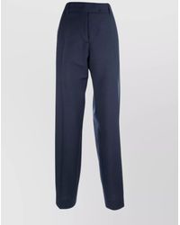 Miu Miu - Trousers With Back Pockets And Belt Loops - Lyst