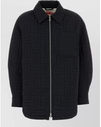 KENZO - Nylon Oversized Jacket Collared Neck Quilting - Lyst